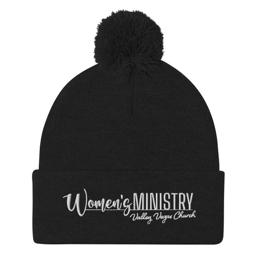 Women's Ministry Pom Pom Beanie
