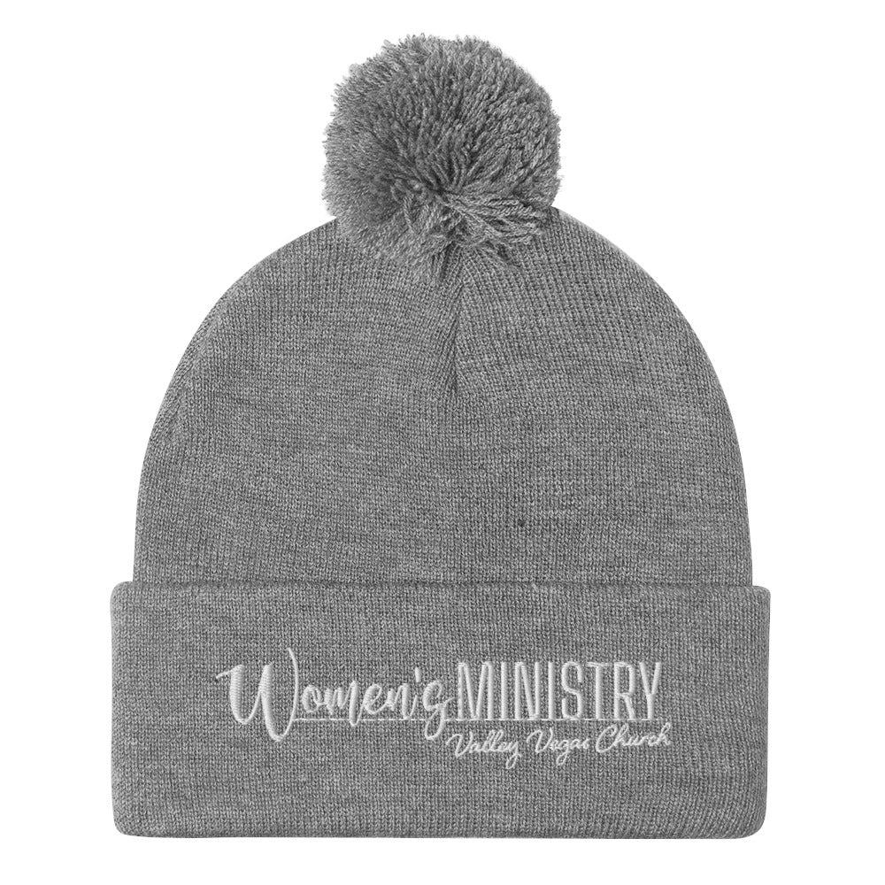 Women's Ministry Pom Pom Beanie