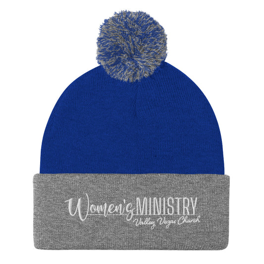 Women's Ministry Pom Pom Beanie