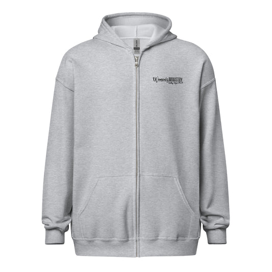 Women's Ministry Zip Up Hoodie (BL)