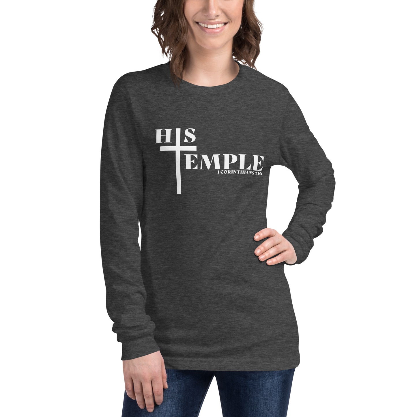 Women's Ministry His Temple Long Sleeve (WL)