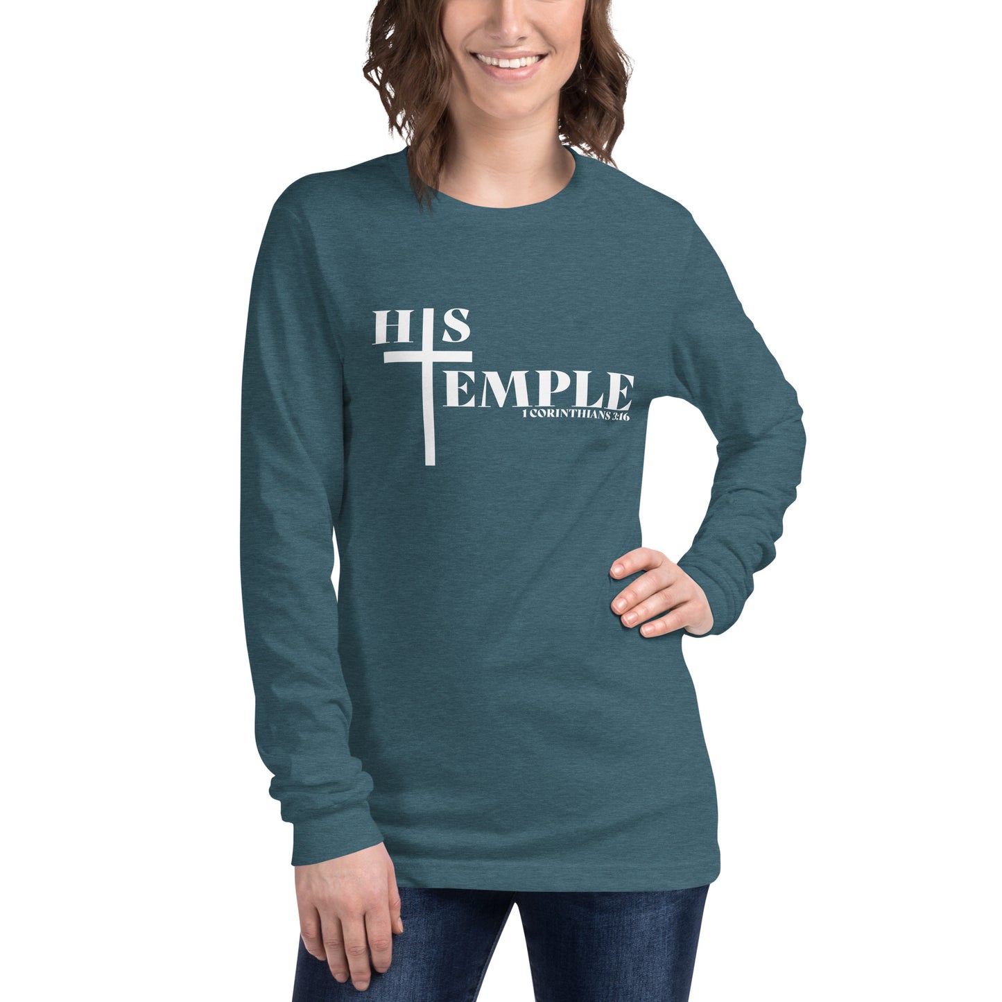 Women's Ministry His Temple Long Sleeve (WL)