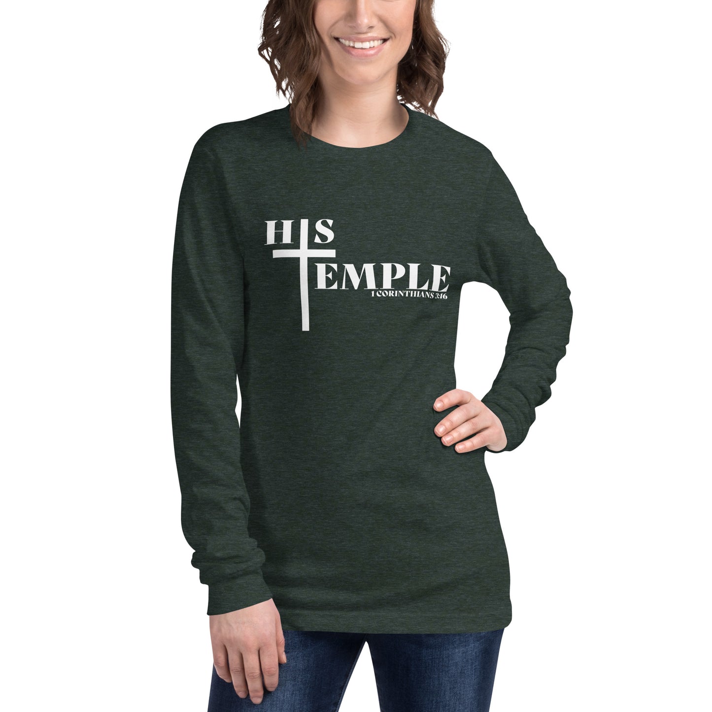 Women's Ministry His Temple Long Sleeve (WL)