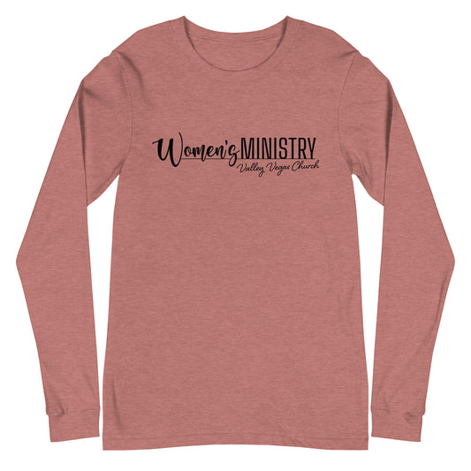 Women's Ministry Logo Long Sleeve (BL)