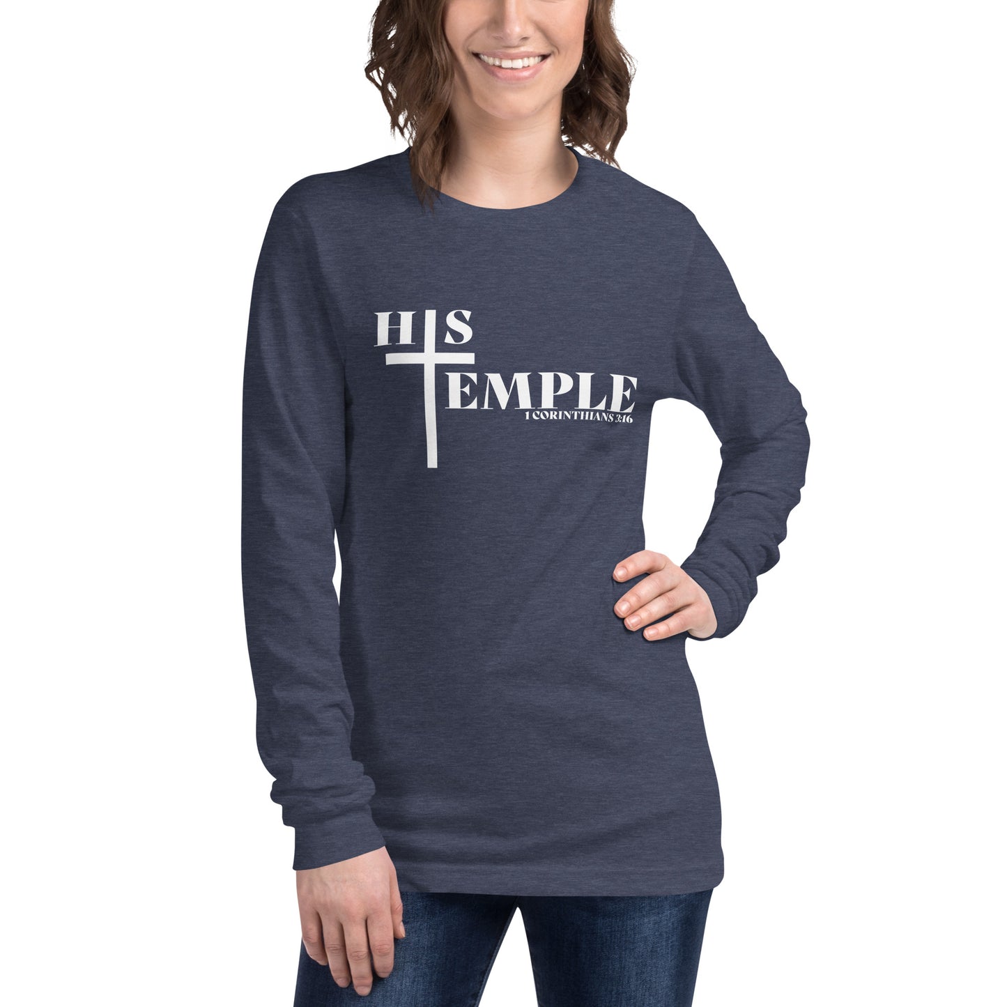 Women's Ministry His Temple Long Sleeve (WL)