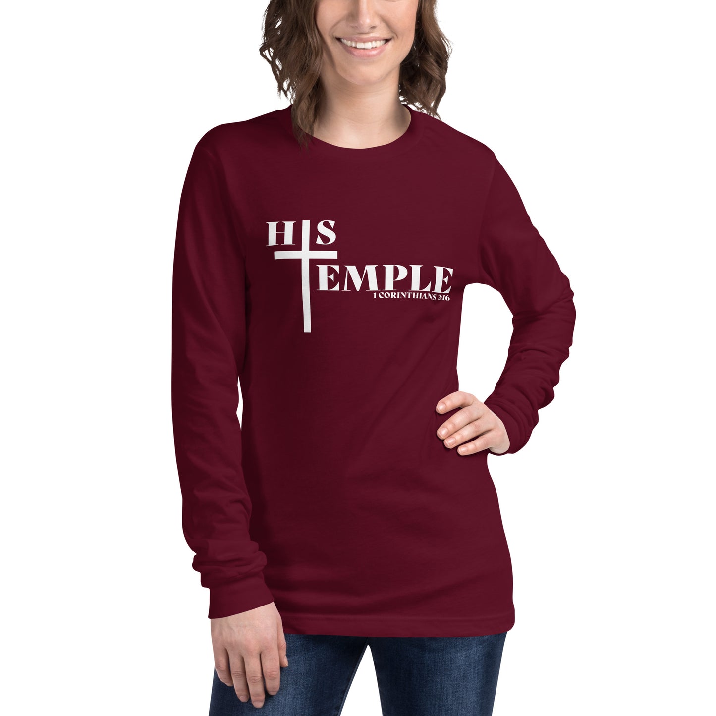 Women's Ministry His Temple Long Sleeve (WL)