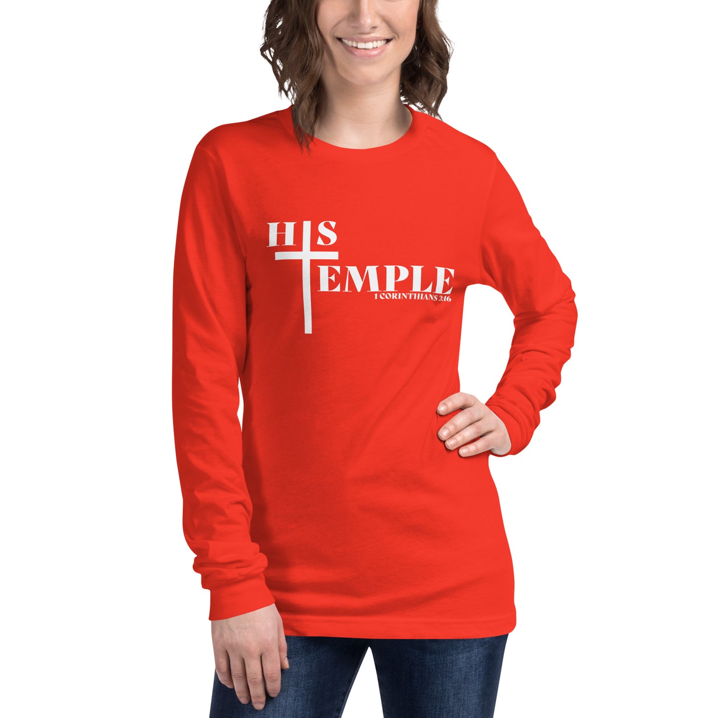 Women's Ministry His Temple Long Sleeve (WL)