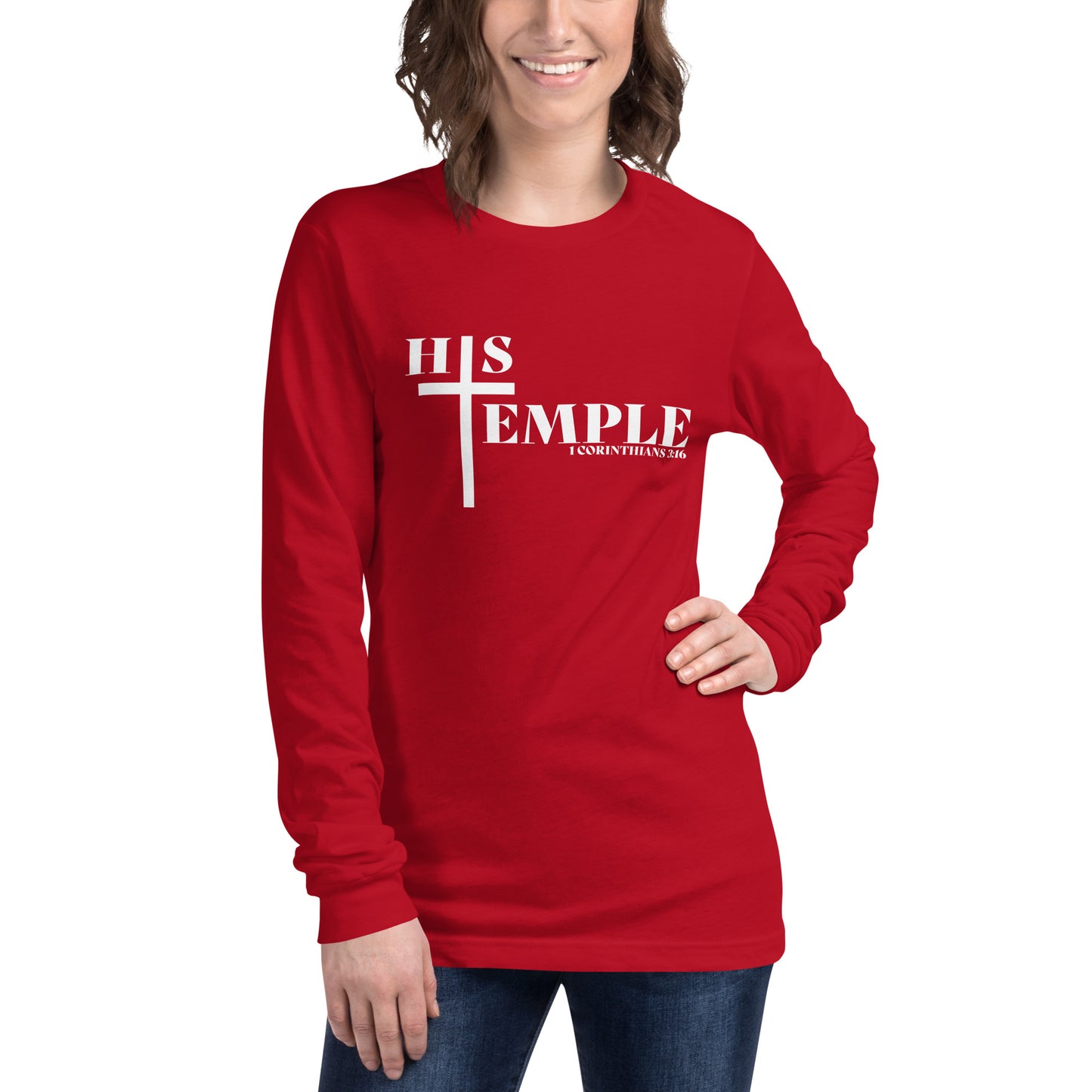 Women's Ministry His Temple Long Sleeve (WL)
