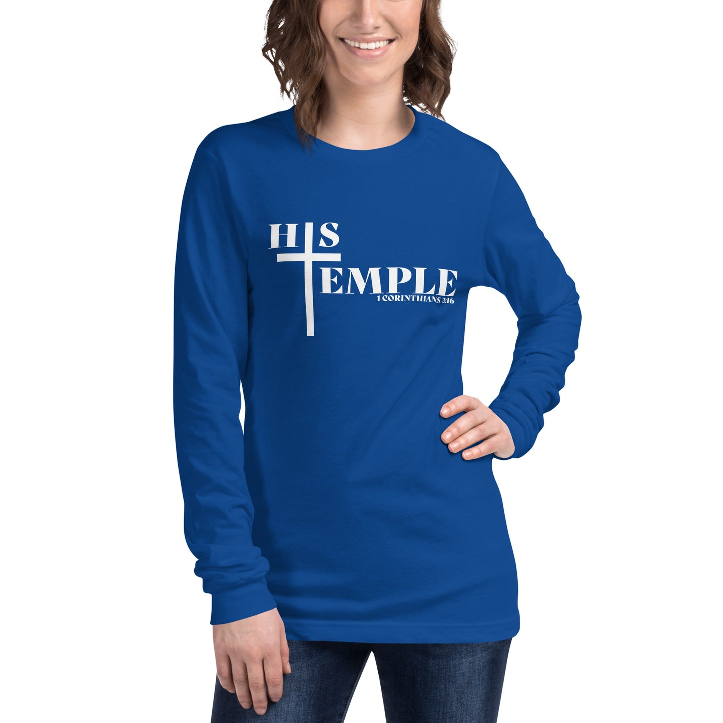 Women's Ministry His Temple Long Sleeve (WL)