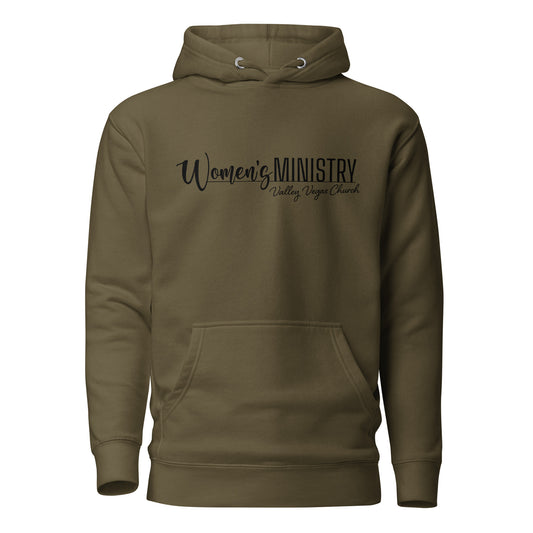 Women's Ministry Logo Hoodie (BL)