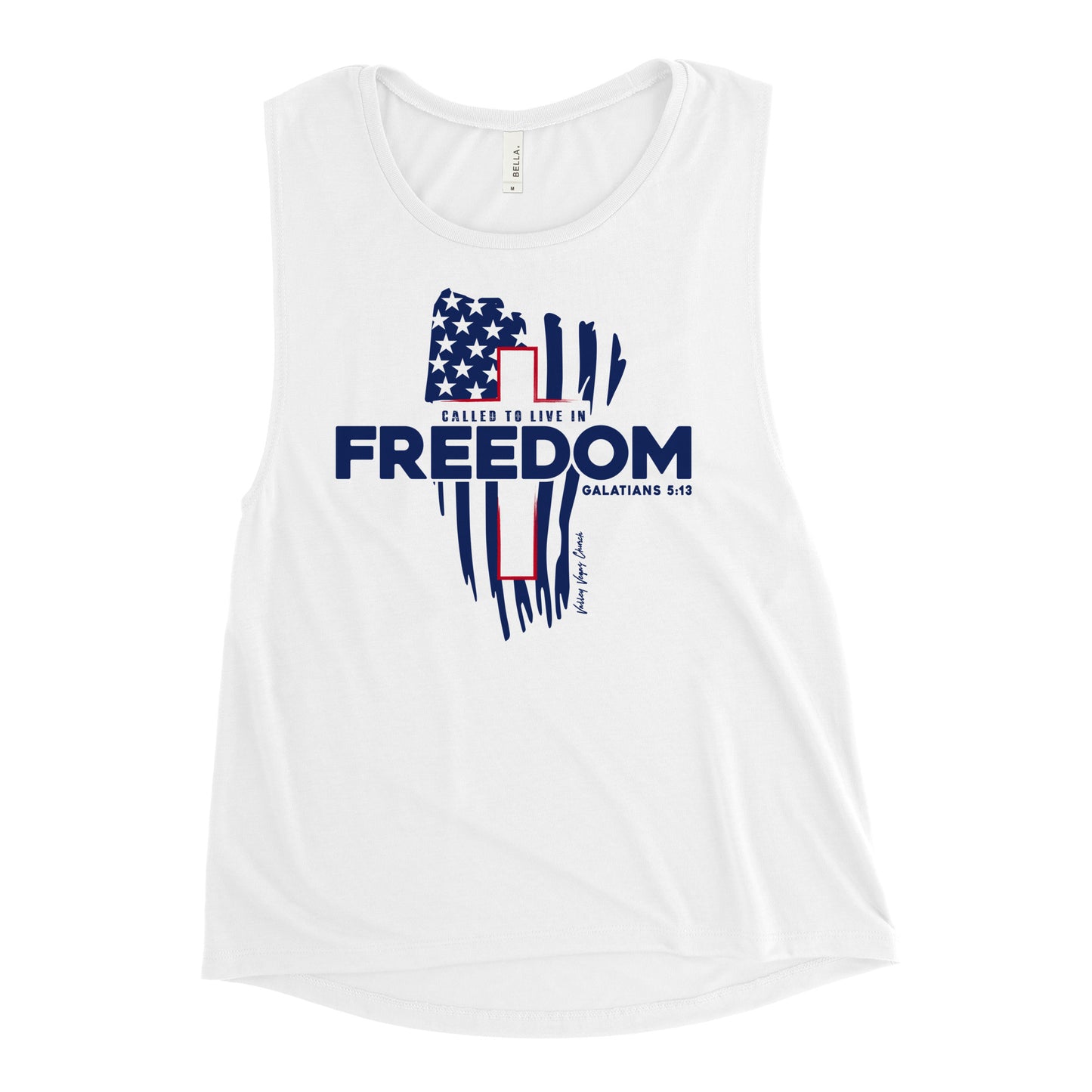 Valley Freedom Flag Women's Tank (Patriot)