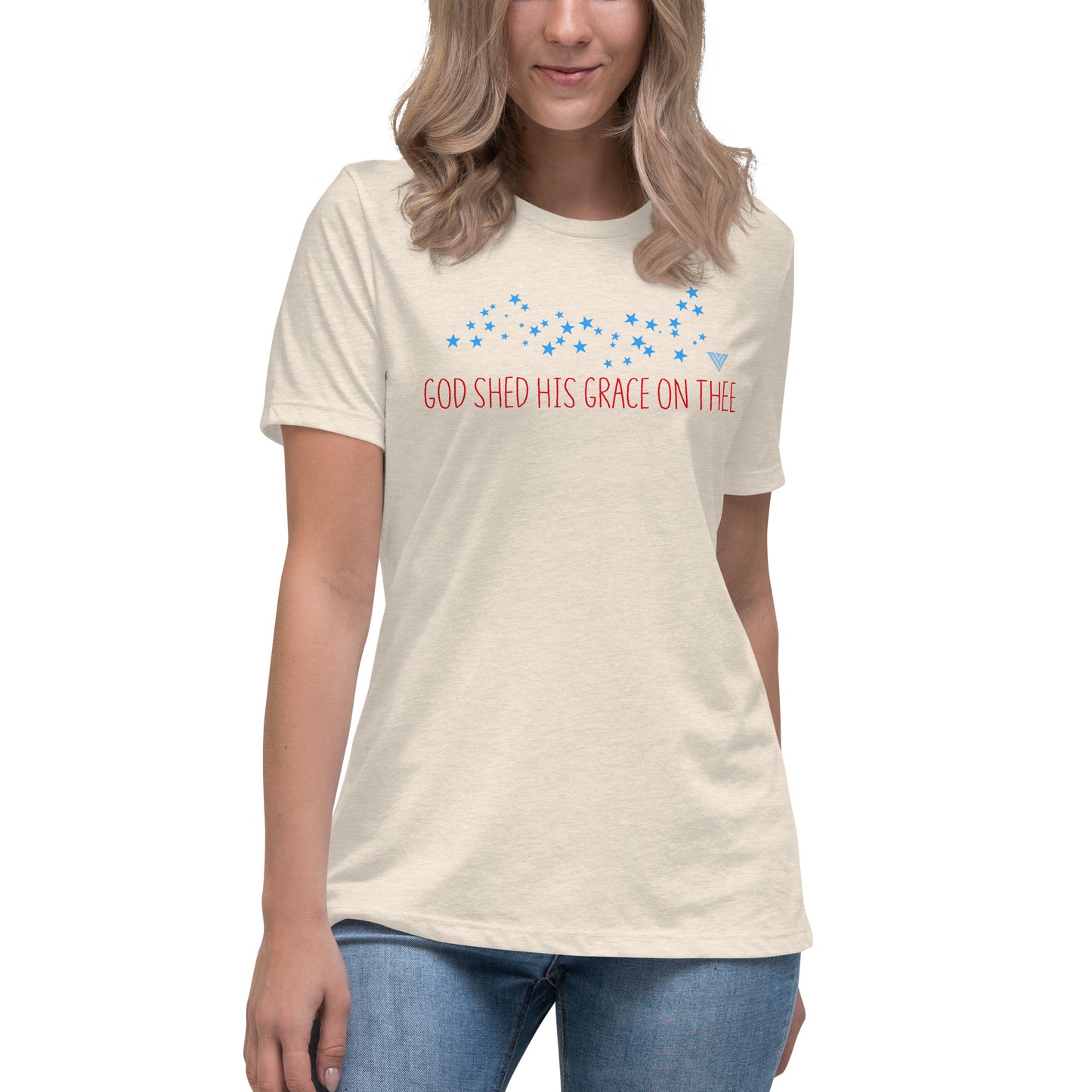 Women's Ministry Shed His Grace T-Shirt (Option 1)