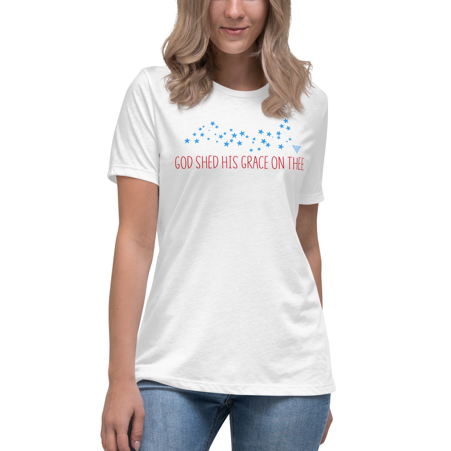 Women's Ministry Shed His Grace T-Shirt (Option 1)