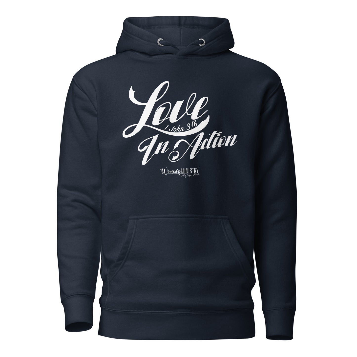 Love In Action - DARK | Women's Ministry | Hoodie