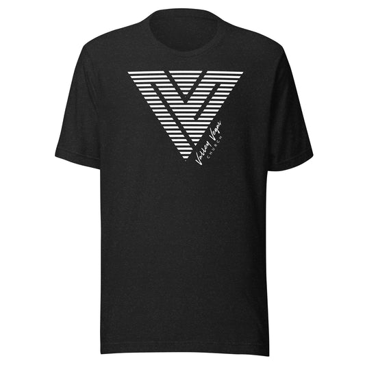 Striped Logo // Unisex T-Shirt