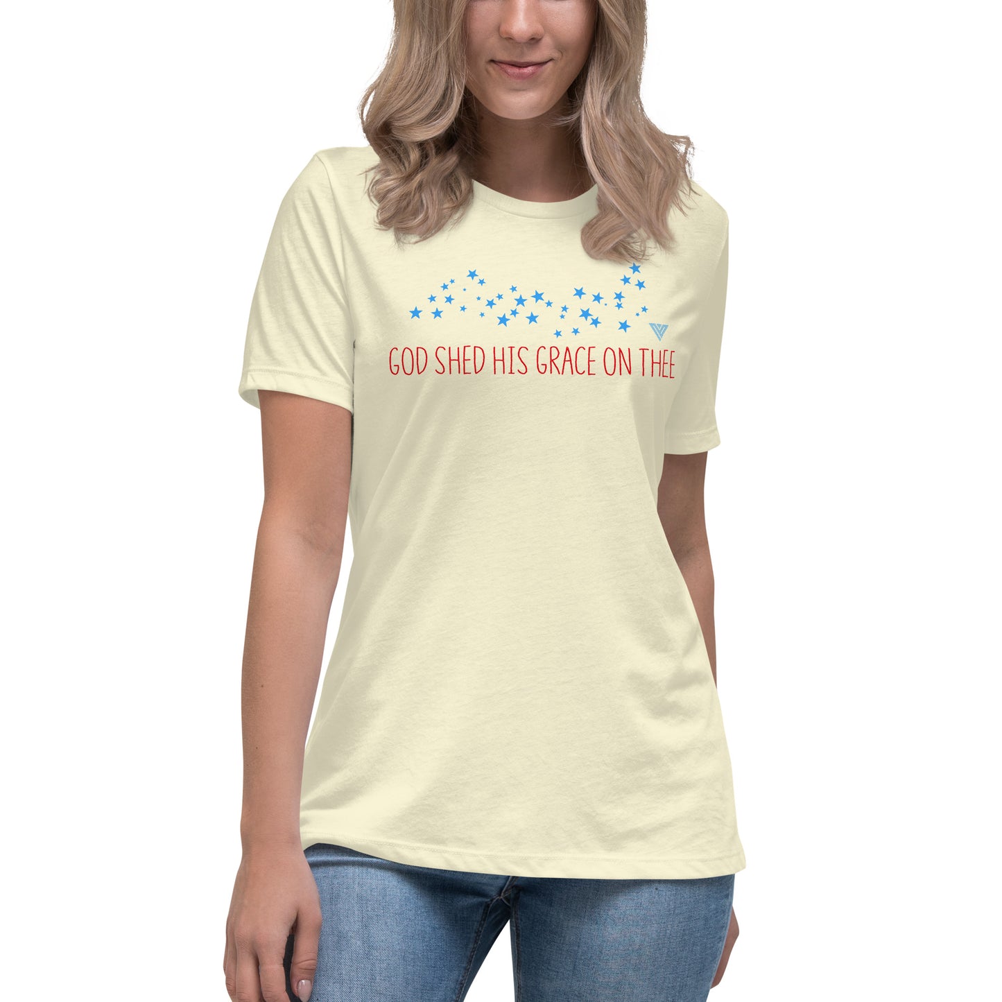 God's Grace Red Letter // Women's Relaxed T-Shirt