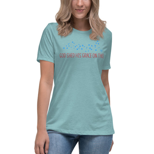 God's Grace Red Letter // Women's Relaxed T-Shirt