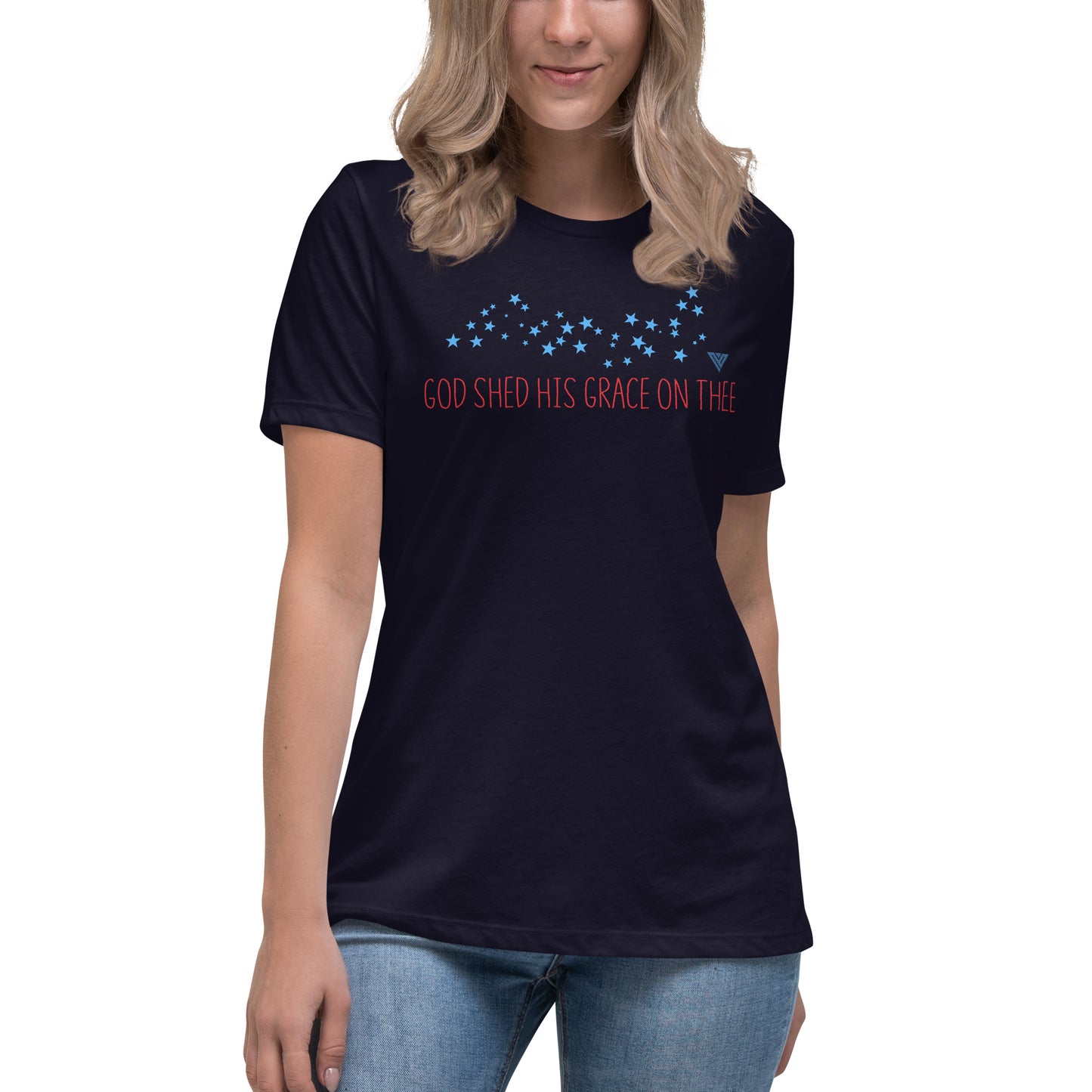 God's Grace Red Letter // Women's Relaxed T-Shirt