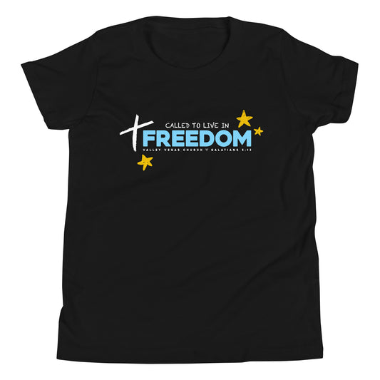 Children's Freedom T-Shirt (Light Blue)